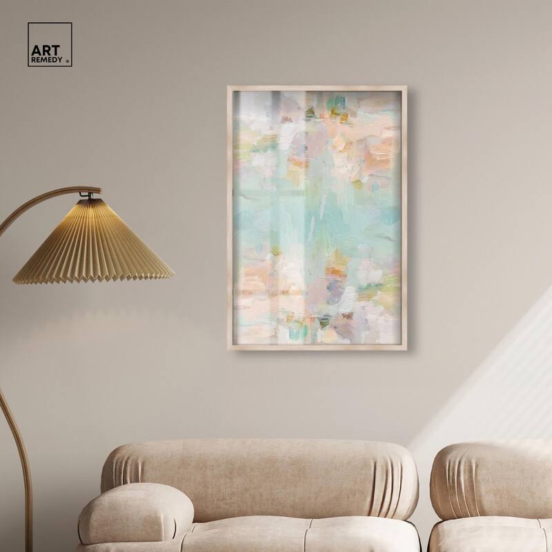 Expressive Swirls Shadowbox by Art Remedy