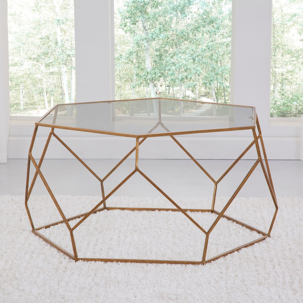 Steve Silver Roxbury Mixed Media Coffee Table