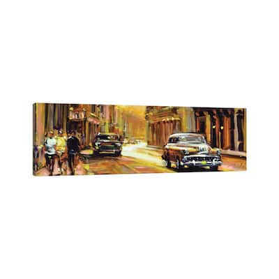 iCanvas "Golden View" by Richell Castellon Canvas Print