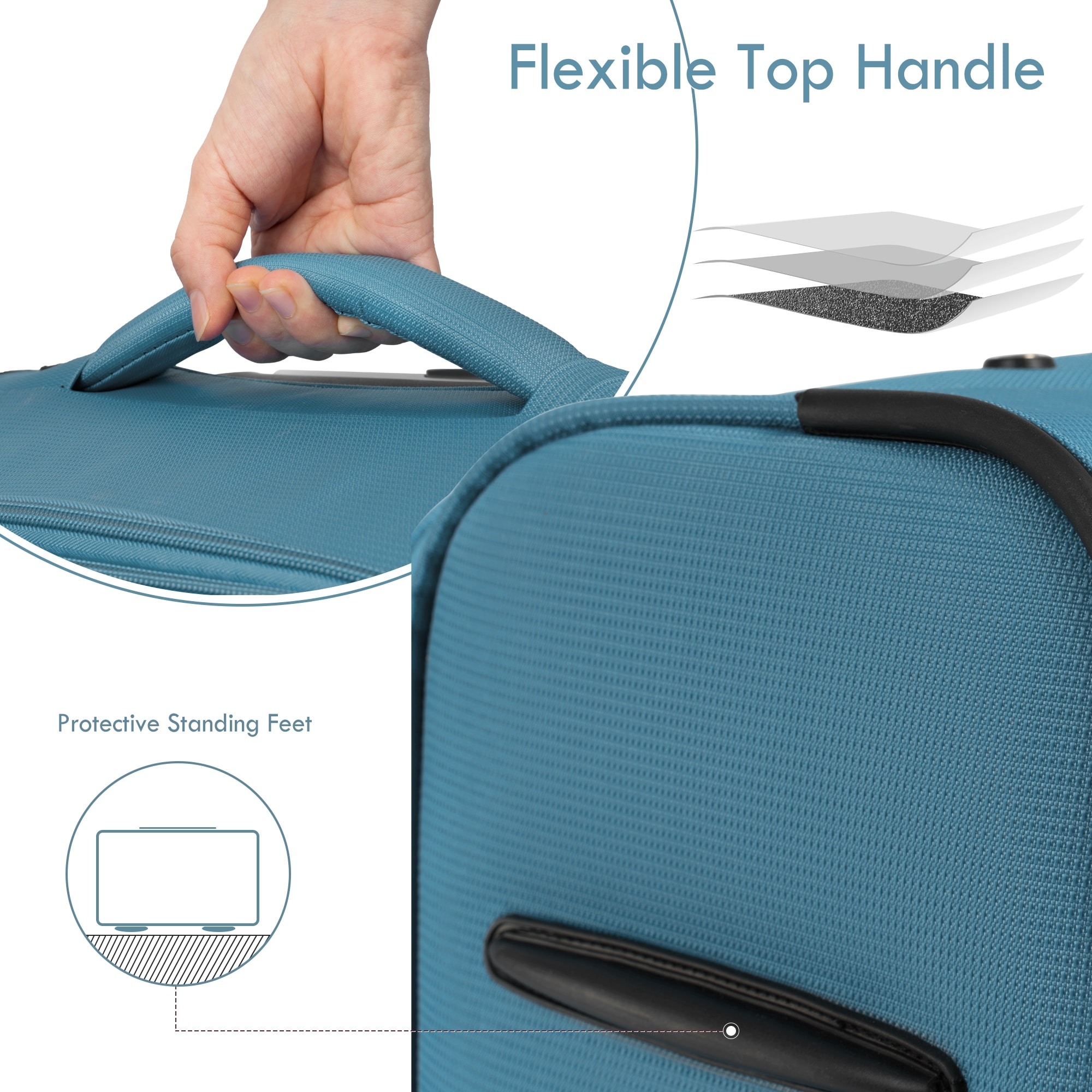 Softside Luggage Best Lightweight Spinner Luggage The Best Soft