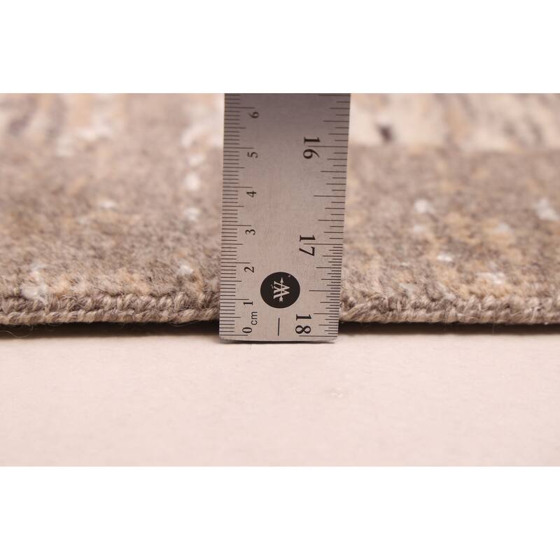 ECARPETGALLERY Hand-knotted Legacy Beige Silk, Wool Rug - 8'10 x 12'2