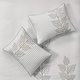 preview thumbnail 13 of 22, Madison Park Caelie 6 Piece Embroidered Quilt Set with Throw Pillows