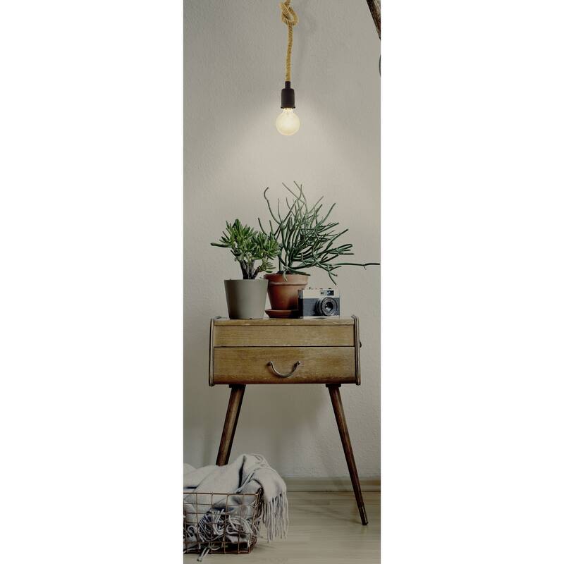 Rampside Single Light Rope Pendant