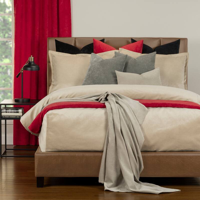 Mixology Padma 3 Piece Bed Cap Comforter Set with Sewn Corners