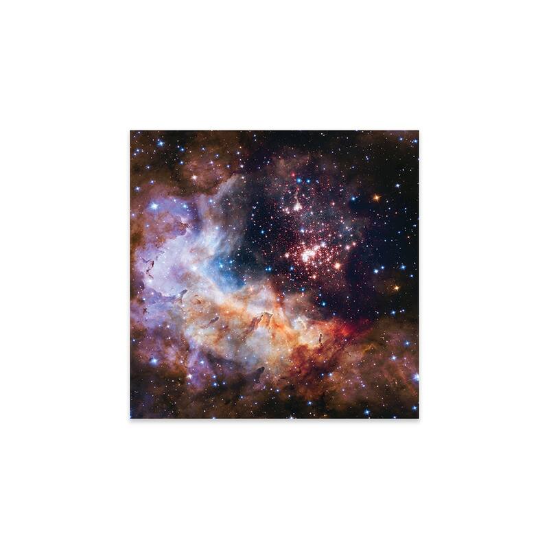 Celestial Fireworks, Westurland 2 (Hubble Space Telescope 25th Anniversary Image) Print On Acrylic Glass by NASA - 24x24x0.25