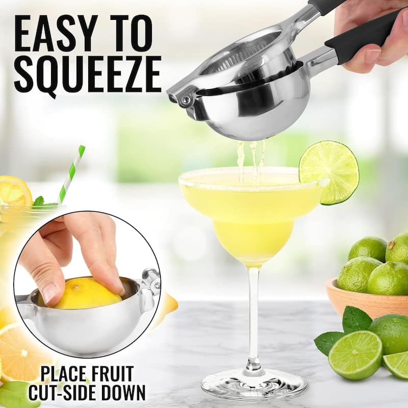Zulay Kitchen Large Manual Citrus Press Juicer