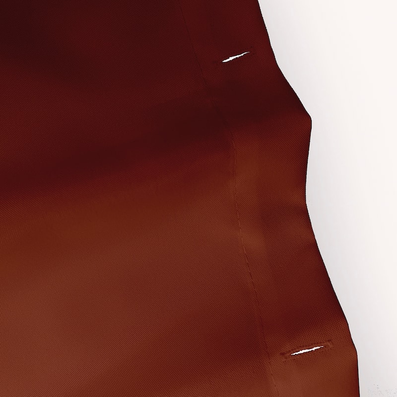 71 x 74-inch Copper Solid Shower Curtain