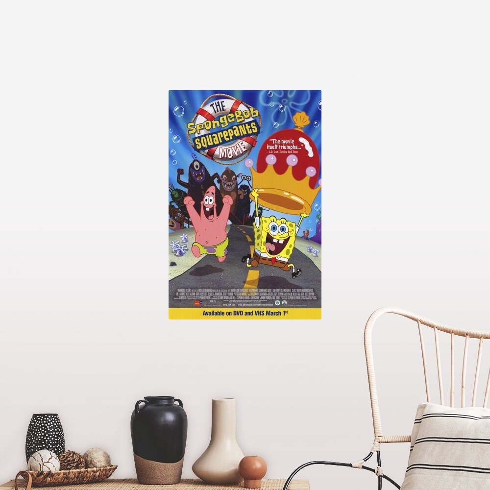 Shop Spongebob Squarepants Movie 2004 Poster Print Overstock 24137822