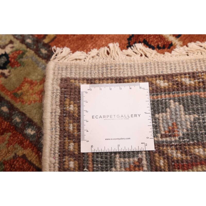 ECARPETGALLERY Hand-knotted Jules Sultane Ivory Wool Rug - 8'10 x 11'9