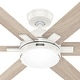 preview thumbnail 14 of 18, Hunter 52" Georgetown ENERGY STAR® Ceiling Fan w/ LED Light, Remote - Contemporary - Easy Install!