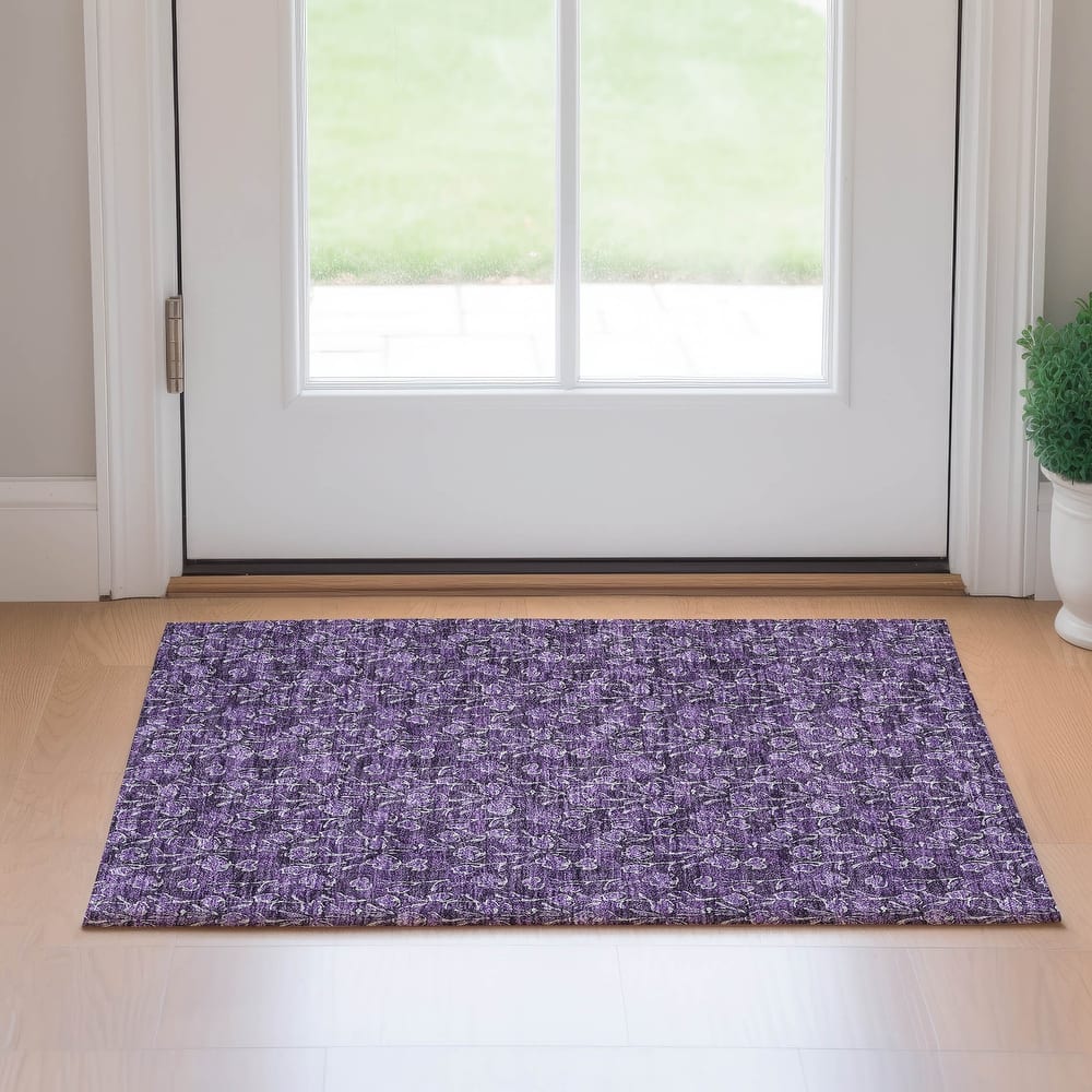 Premium Washable Super Soft Floral Contemporary Mayfield Rug