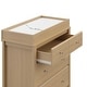 preview thumbnail 12 of 43, Storkcraft Carmel 3-Drawer Chest with Changing Topper