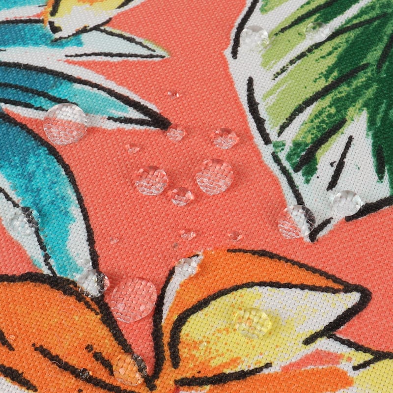 2 Pack Outdoor Throw Pillows, Waterproof & Fade-Resistant Patio Cushions- Soft & Comfortable Decorative Pillow Covers (18x18")