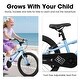 preview thumbnail 13 of 13, Kids 20 Inch Bicycle with 1-Speed, Front V Brake & Coaster Brake for Boys and Girls, 3-5 Years