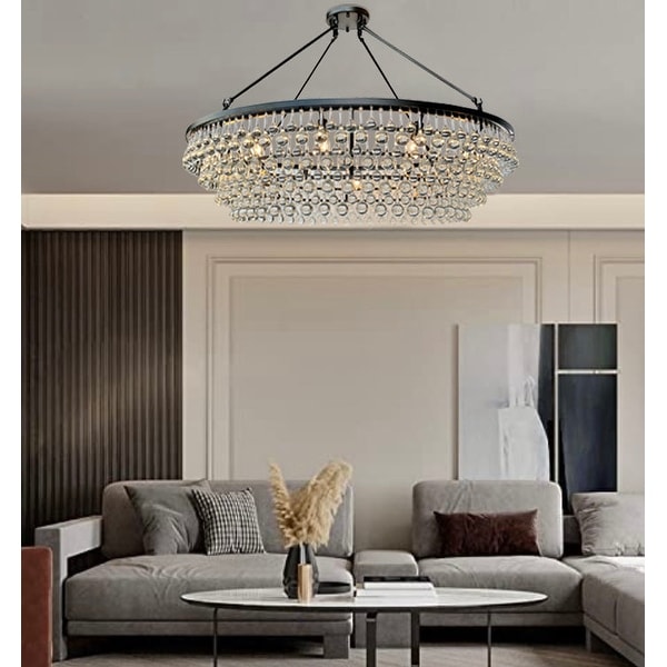 Black chain chandelier outlet