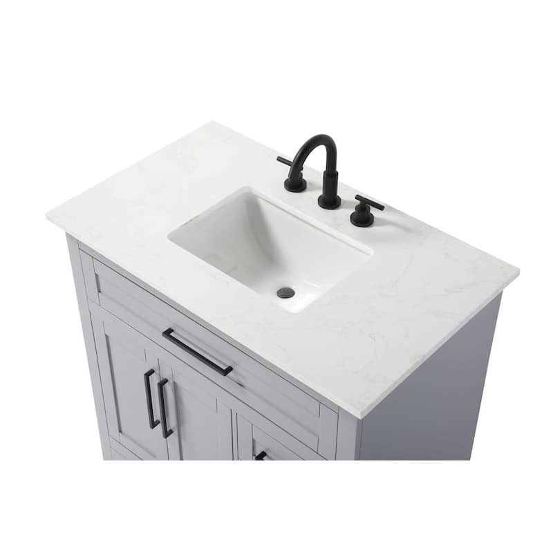 Nathaniel Single Bathroom Vanity (32-42 inch)