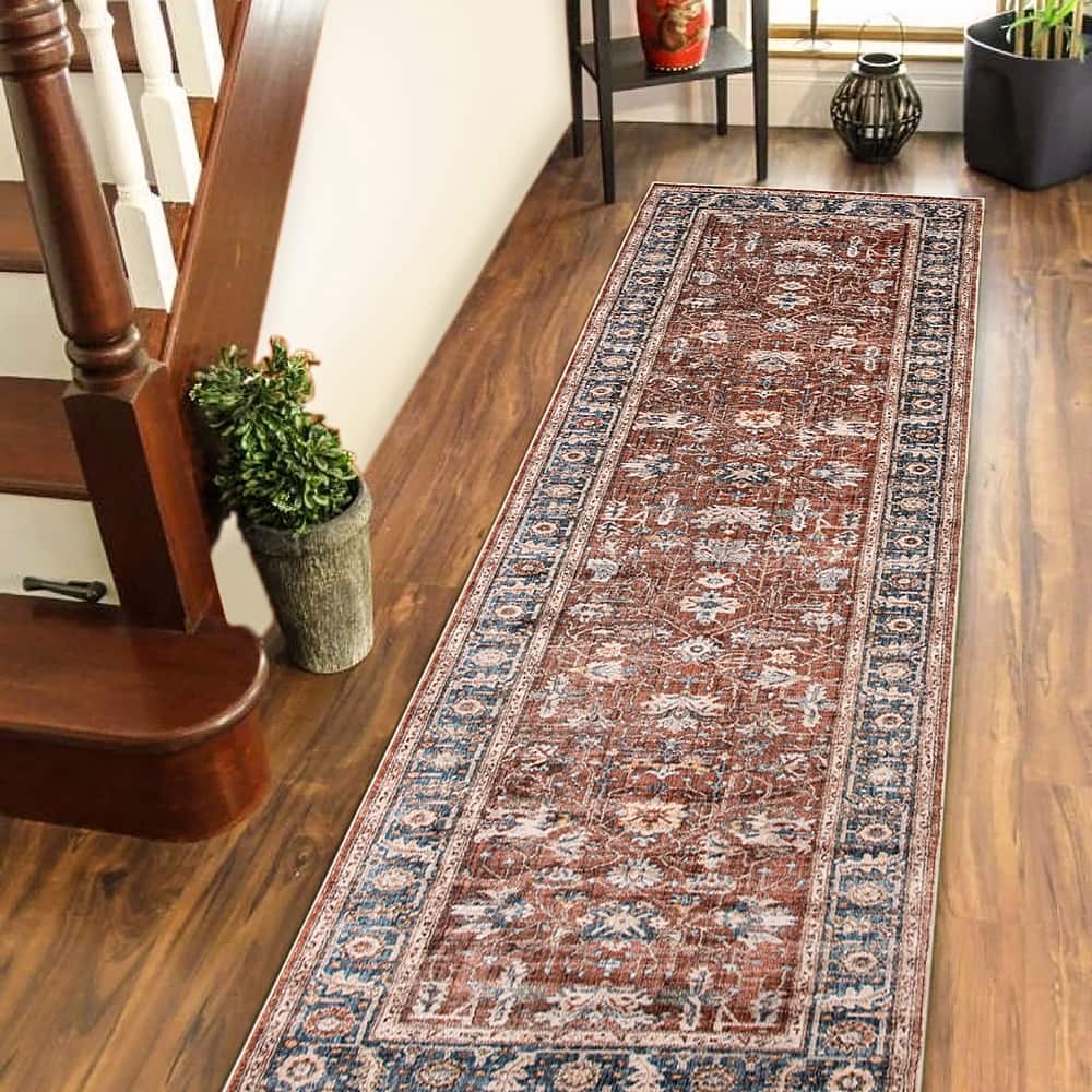 Arcelina Northam Oriental Polyester Area Rug