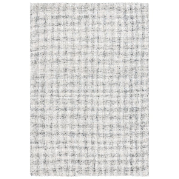 slide 2 of 18, Martha Stewart Handmade Verane Contemporary Wool Rug 3' x 5' - Blue/Ivory - Rectangle