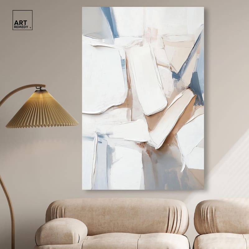 Bone and Beige II Canvas by Art Remedy, Gallery Wrapped