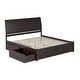preview thumbnail 75 of 85, Portland Platform Bed with Footboard and Storage Drawers
