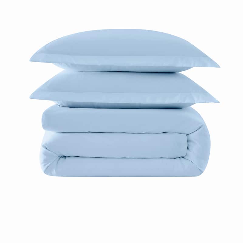 Truly Soft Everyday Solid 3 Piece Duvet Cover Set