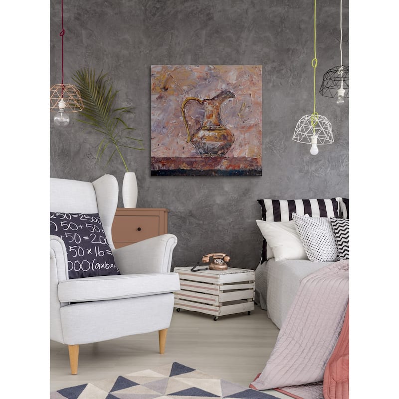 Antique Print on Wrapped Canvas