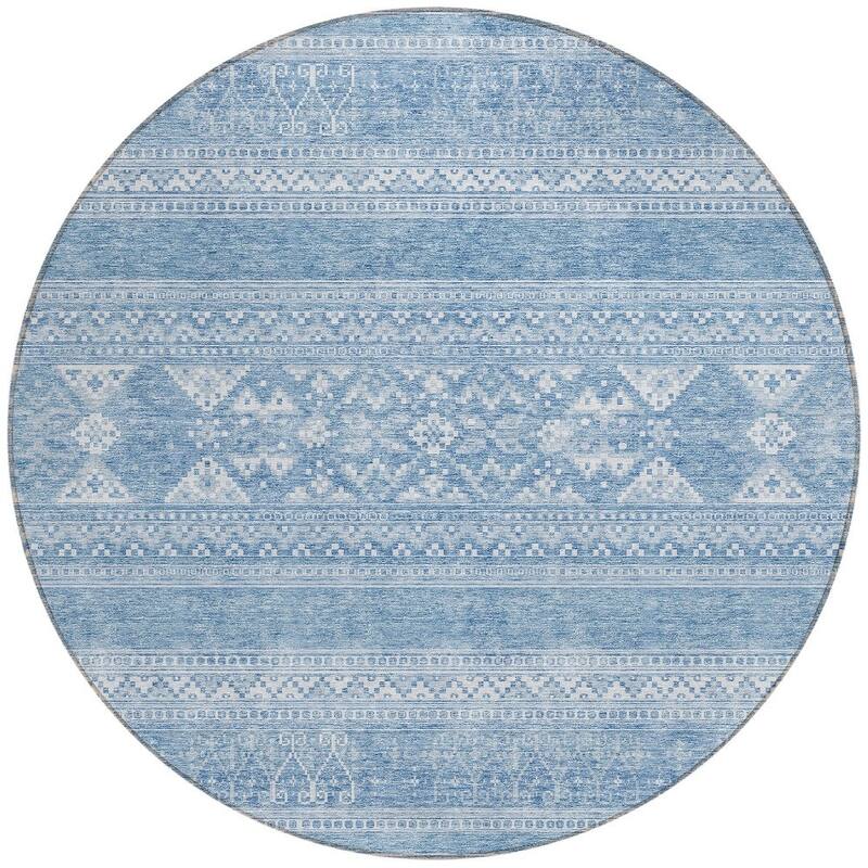 HomeRoots Southwestern Transitional Rectangle Outdoor Rug