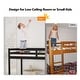 preview thumbnail 23 of 57, Espresso Wood Junior Loft Bed with Stairs for Adults, Kids and Young Teens