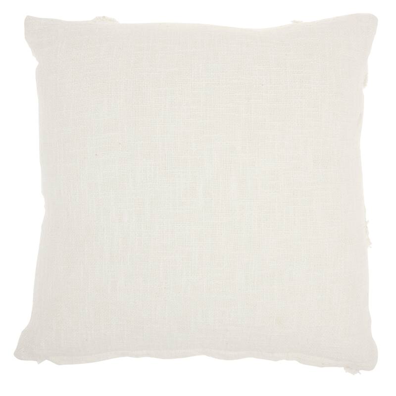 Mina Victory Distressed Diamond Boho Throw Pillow