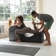 preview thumbnail 4 of 39, Avana Kami Convertible Chaise / Yoga & Massage - 2-In-1 Ottoman with Concealed Fold Out Yoga Lounge Chair, Microvelvet