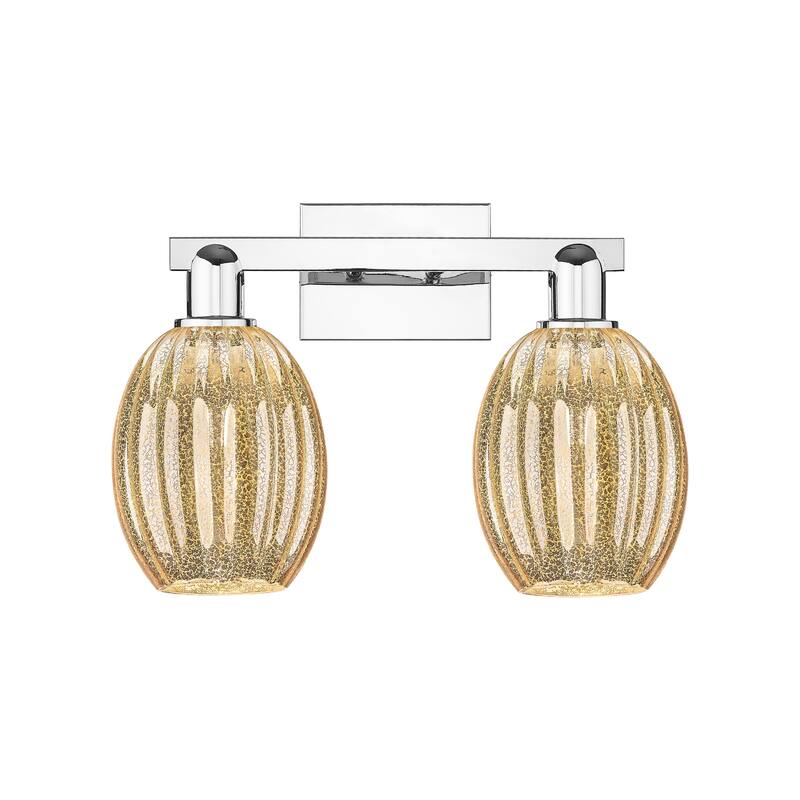 Innovations Lighting Downtown Urban - Preston - 2 Light 16" Bell Shade Bath Vanity Light
