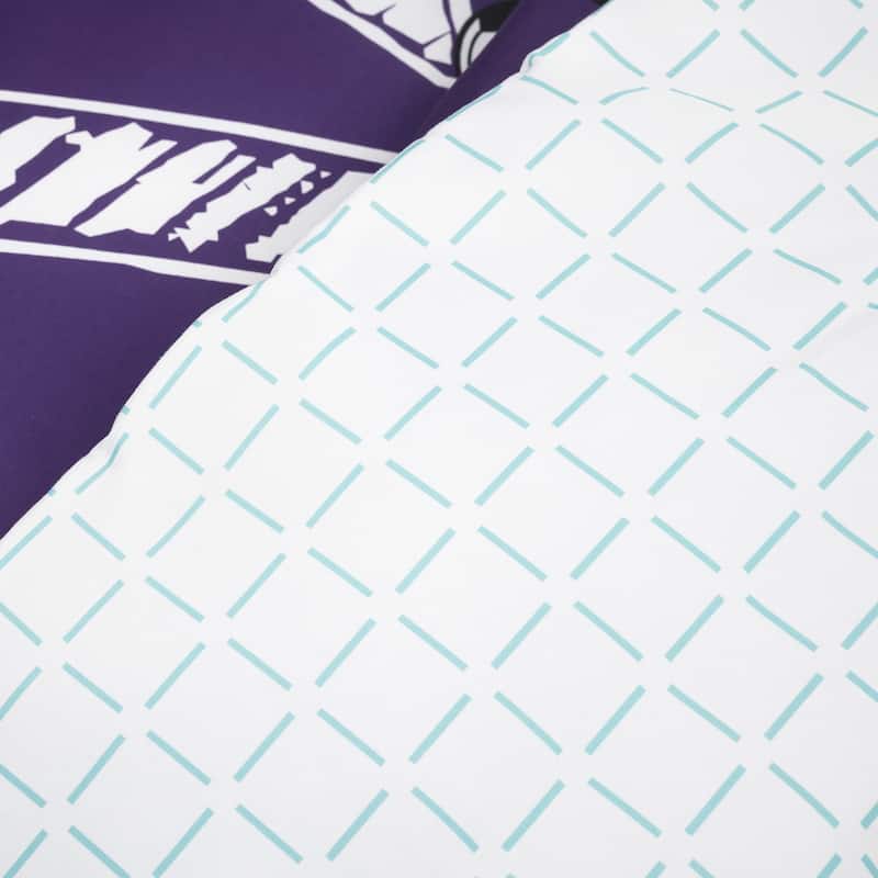 Lush Decor Girls Soccer Kick Reversible Oversized Comforter
