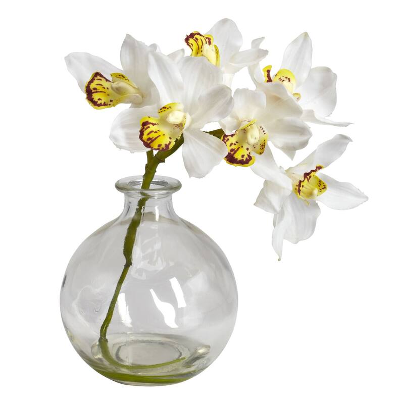 Silk Flower Arrangement Set of 3 - Southwestern Vase Decor Home Accent - 6