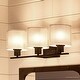 preview thumbnail 1 of 4, Luxury Cosmopolitan Bathroom Vanity Light, 7.375"H x 23.5"W, with Transitional Style, Olde Bronze Finish by Urban Ambiance