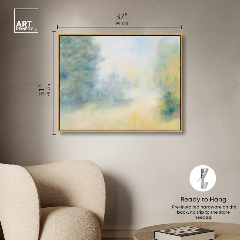 Faded Horizon I Canvas by Art Remedy