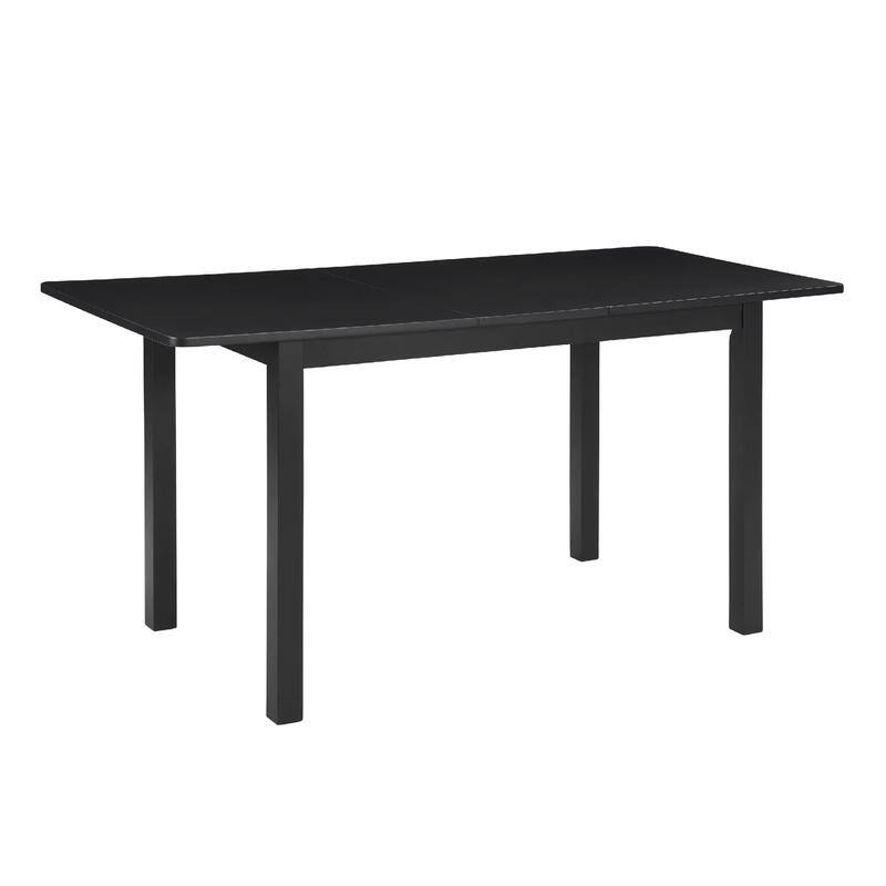 59" Space-Saving Extendable Dining Table‌ - Converts from 4 to 8 Seats, Modern Wood Design for Kitchen, Office.