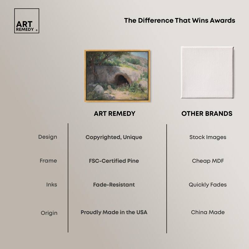 Cave of Secrets Canvas by Art Remedy