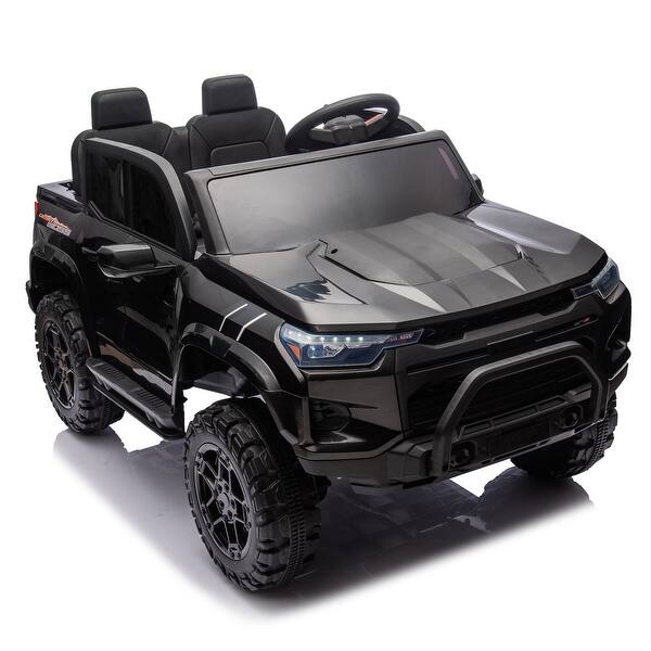 slide 2 of 59, 24V Kids Ride On Pickup, Two-Seater, 800W Motor, Remote Control, Ages 3+