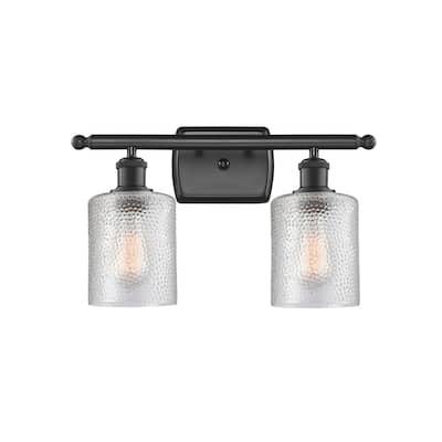 Innovations Lighting Cobbleskill 2 Light 16" Wide Bathroom Vanity