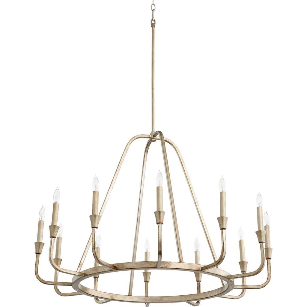 Quorum International 6314-12 Marquee 12 Light 37" Wide Taper Candle