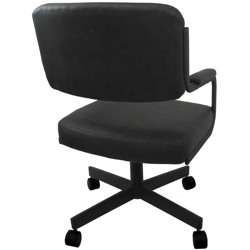 Swivel Kitchen Dining Caster Chair with Wheels - M-110 - N/A