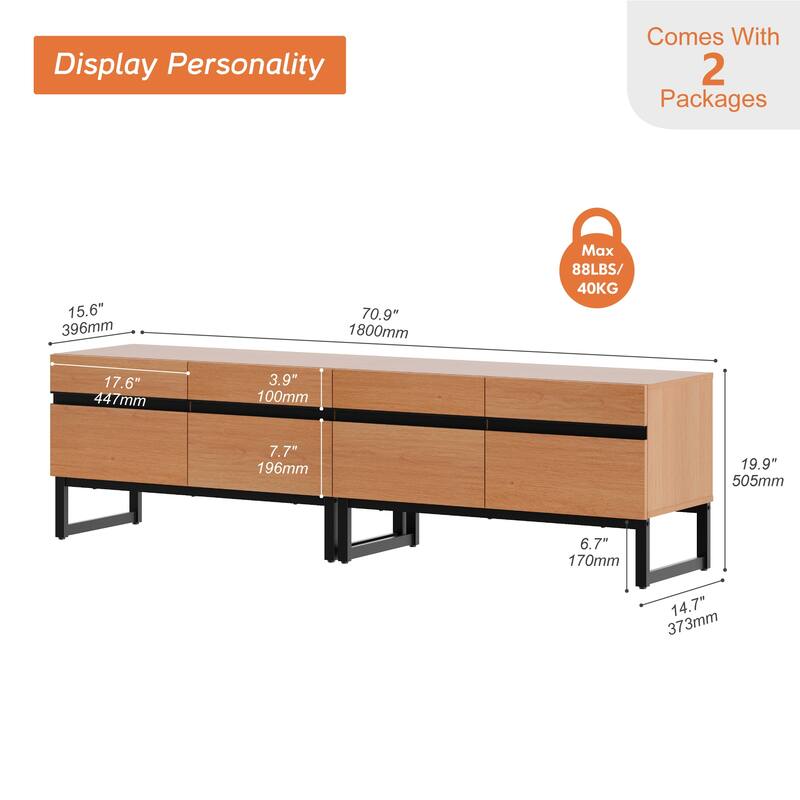 Modern TV Stand for TVs up to 75 inch