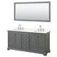 Option Dark Gray, Chrome Trim, Giotto Quartz Top