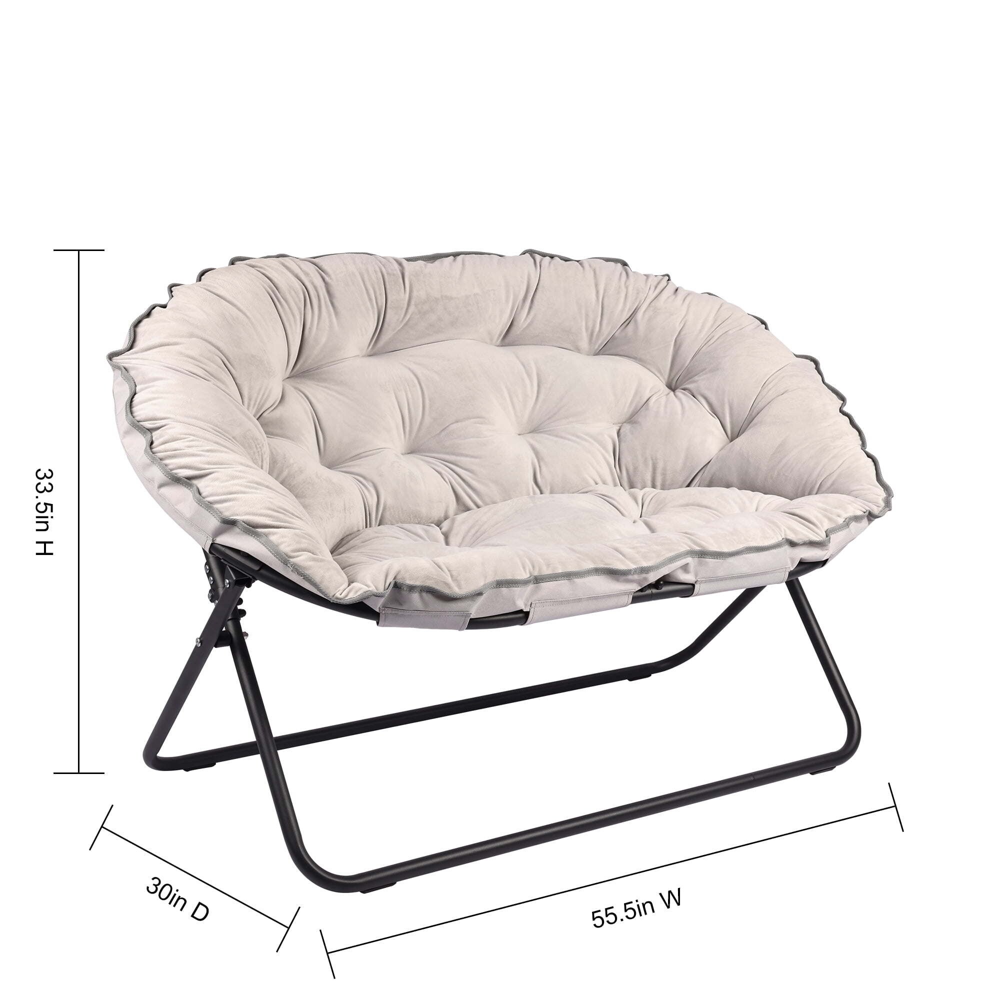 Double saucer chair top bed bath & beyond