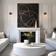 preview thumbnail 4 of 11, Modern Farmhouse 1-Light Mason Jar Wall Sconce Hand-blown Glass Bathroom Vanity Light - D 4.3" x H 9.4"