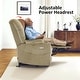 preview thumbnail 15 of 38, MCombo Large Dual Motor Power Lift Recliner Chair with Massage and Dual Heating for Big and Tall Elderly People, Fabric 7634