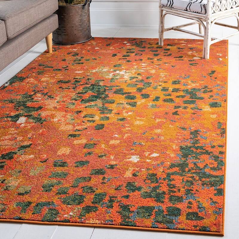 Contemporary Zhale Collection Area Rug