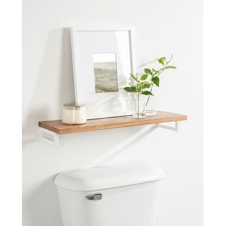 Kate and Laurel Lankford Wood Shelf