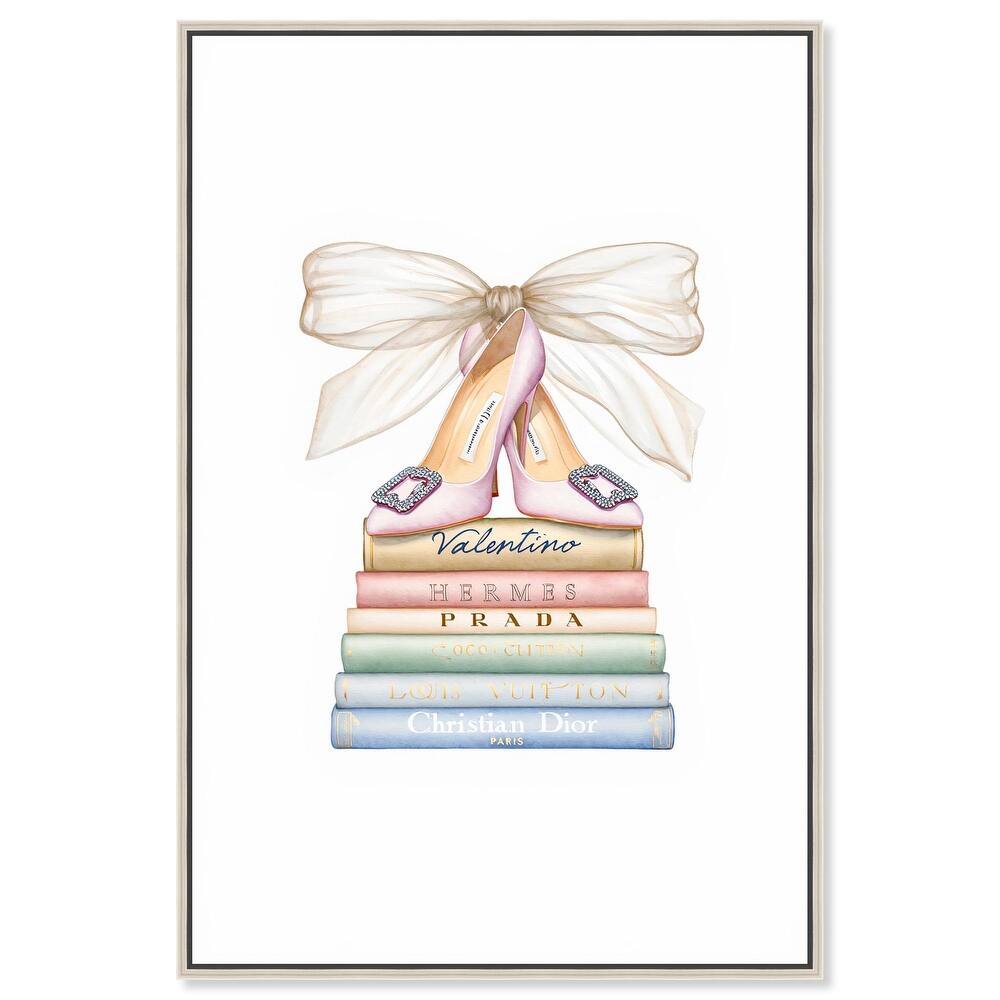 Bibliotheca Belle Canvas by Art Remedy
