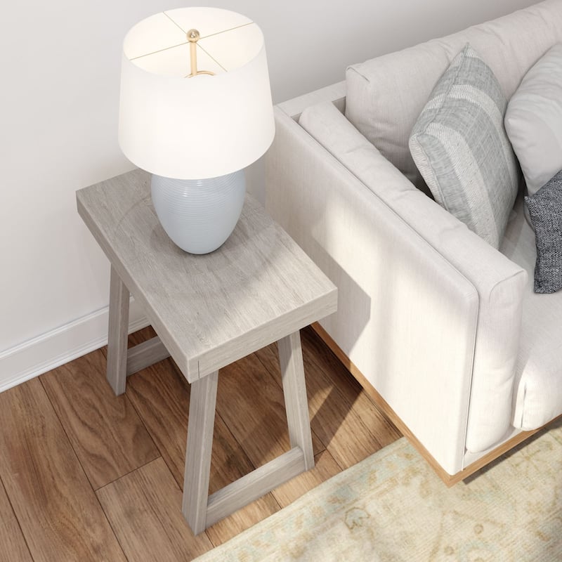 Plank and Beam Classic Rectangular Side Table - 25"